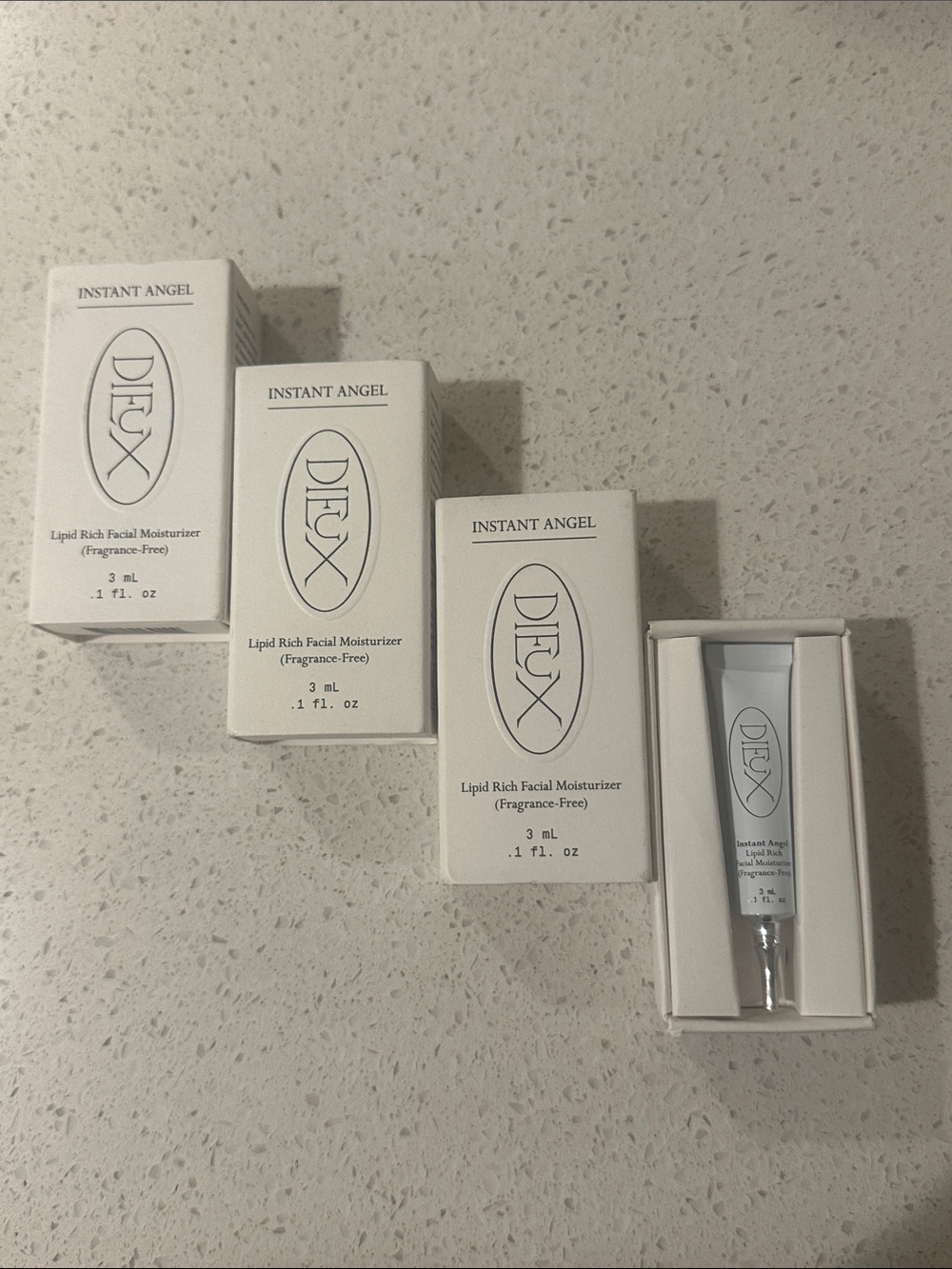 3 Dieux Instant Angel Lipid Rich Facial Moisturizer 3ml each